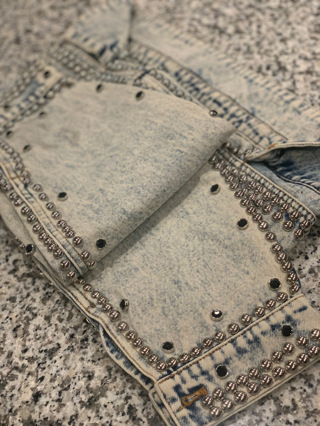 Unmatched Denim Crop Jacket