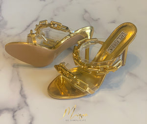 Let’s Link Heel | Gold