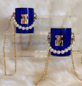 Mini Tower Crossbody | Royal Blue