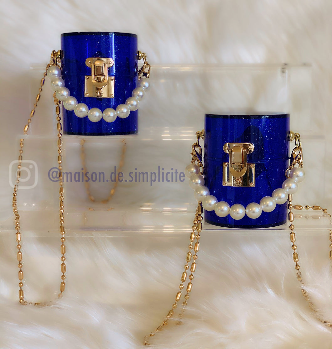 Mini Tower Crossbody | Royal Blue