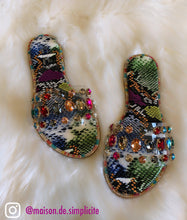 Load image into Gallery viewer, Be Jeweled Sandal
